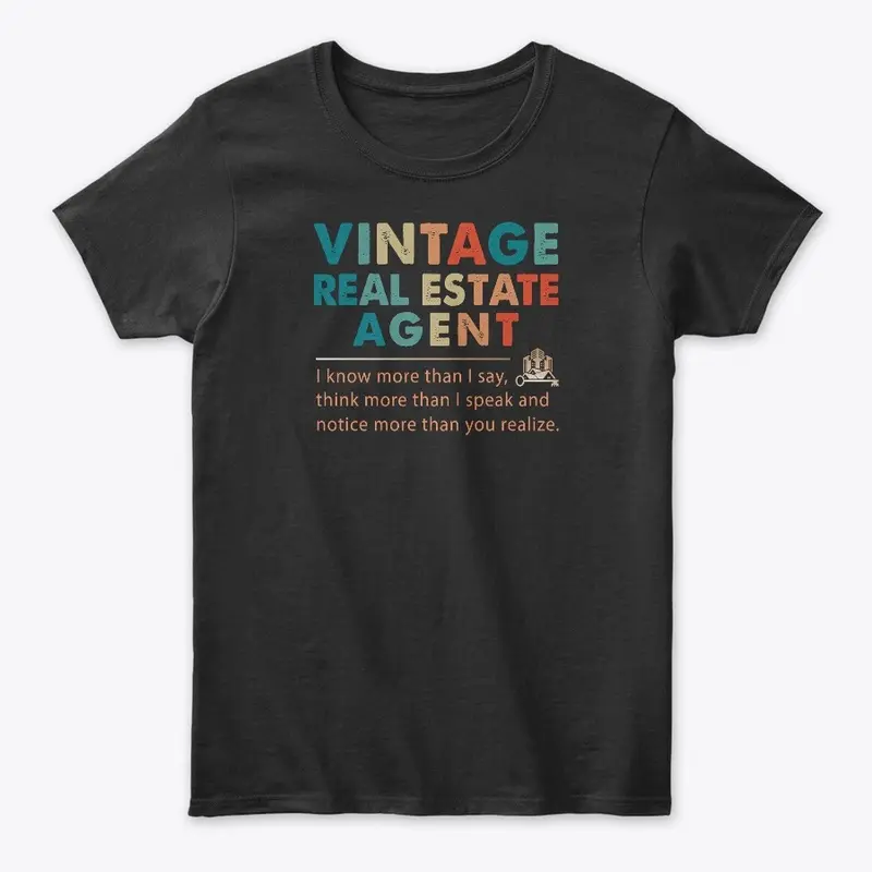 Vintage Real Estate Agent Hoodie