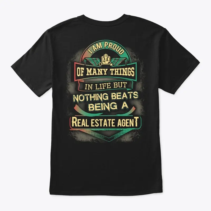 Proud Real Estate Agent Shirt 