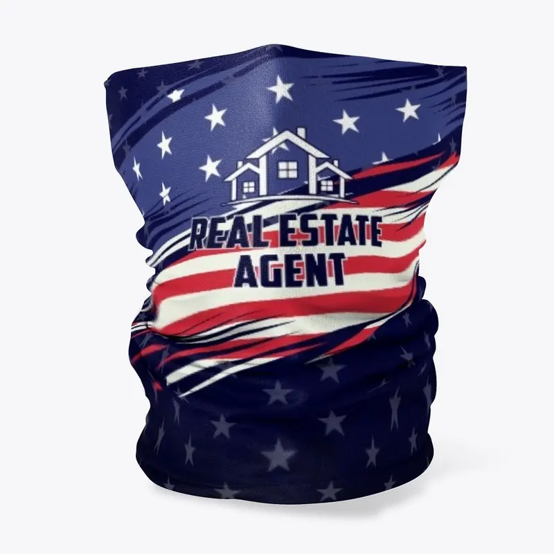 Proud Real Estate Agent Neck Gaiter