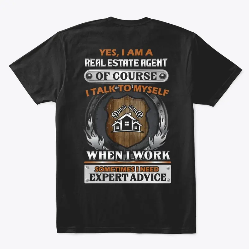 Expert Real Estate Agent Shirt 