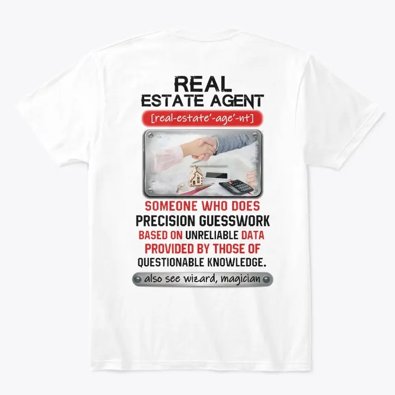 Real Estate Agent Wizard Shirt 