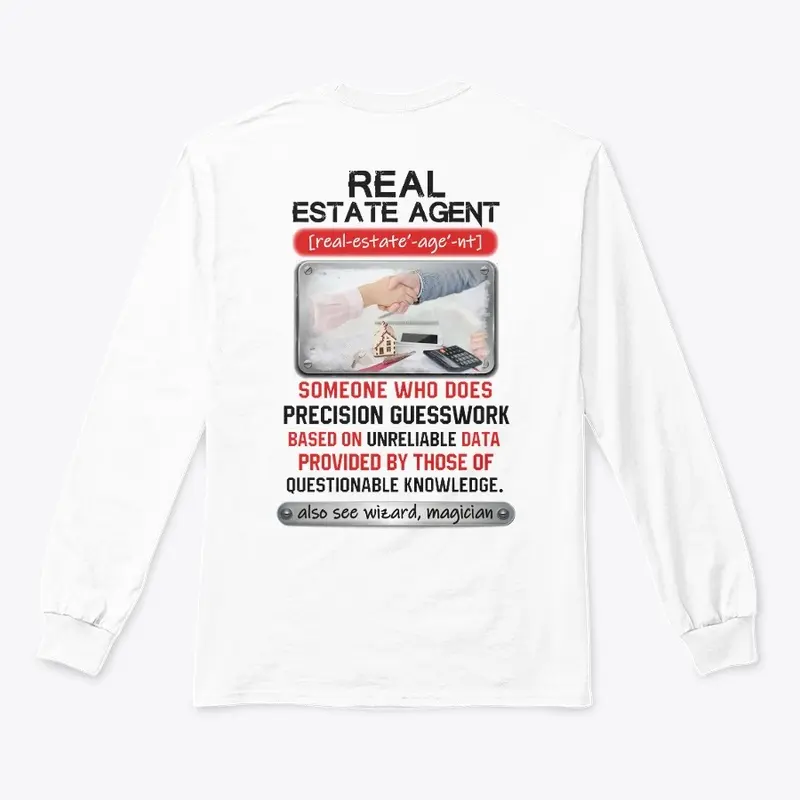 Real Estate Agent Wizard Shirt 