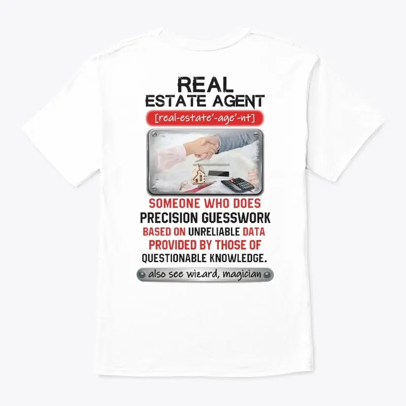 Real Estate Agent Wizard Shirt 