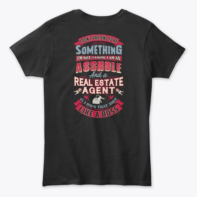 Real Estate Agent Like A Boss Shirt