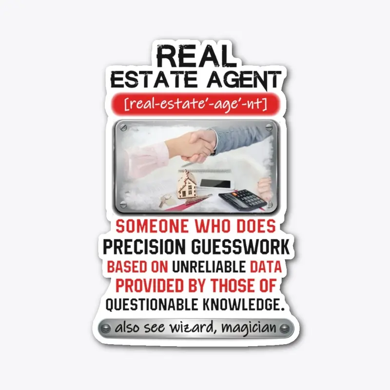 Real Estate Agent Wizard Shirt 