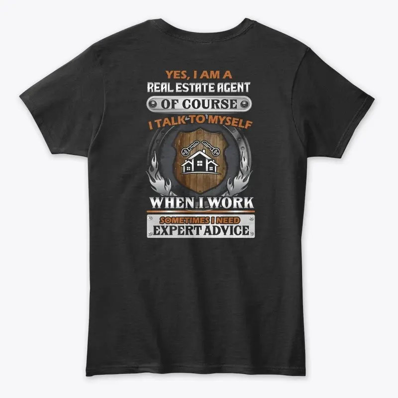 Expert Real Estate Agent Shirt 