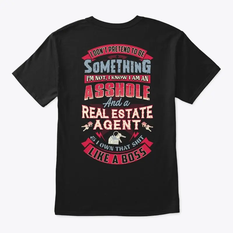 Real Estate Agent Like A Boss Shirt