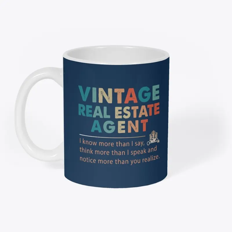 Vintage Real Estate Agent Hoodie