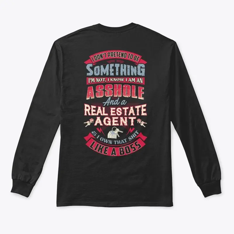 Real Estate Agent Like A Boss Shirt