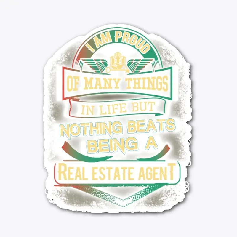 Proud Real Estate Agent Shirt 