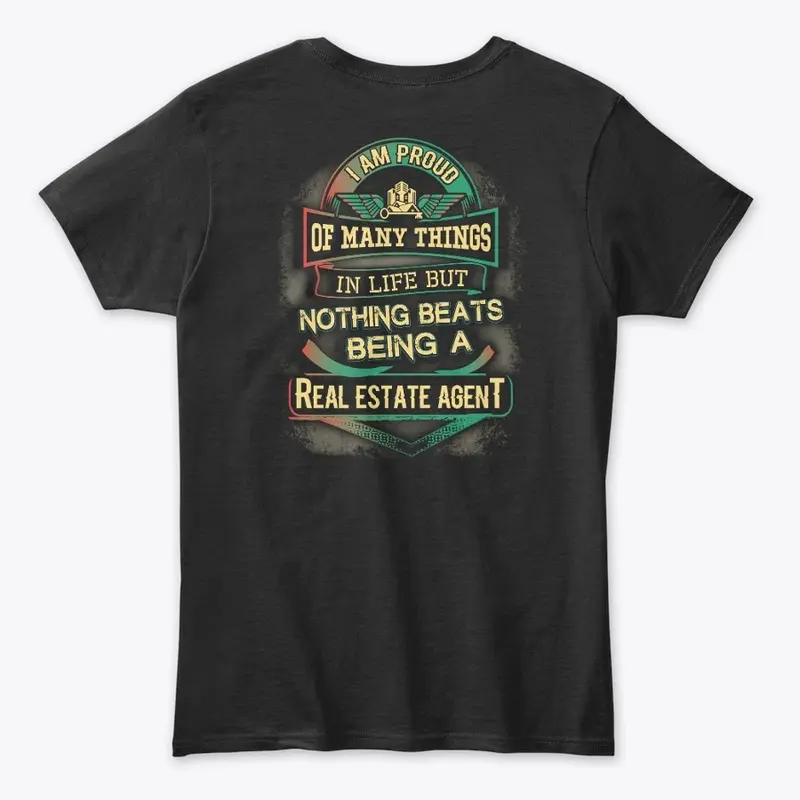 Proud Real Estate Agent Shirt 