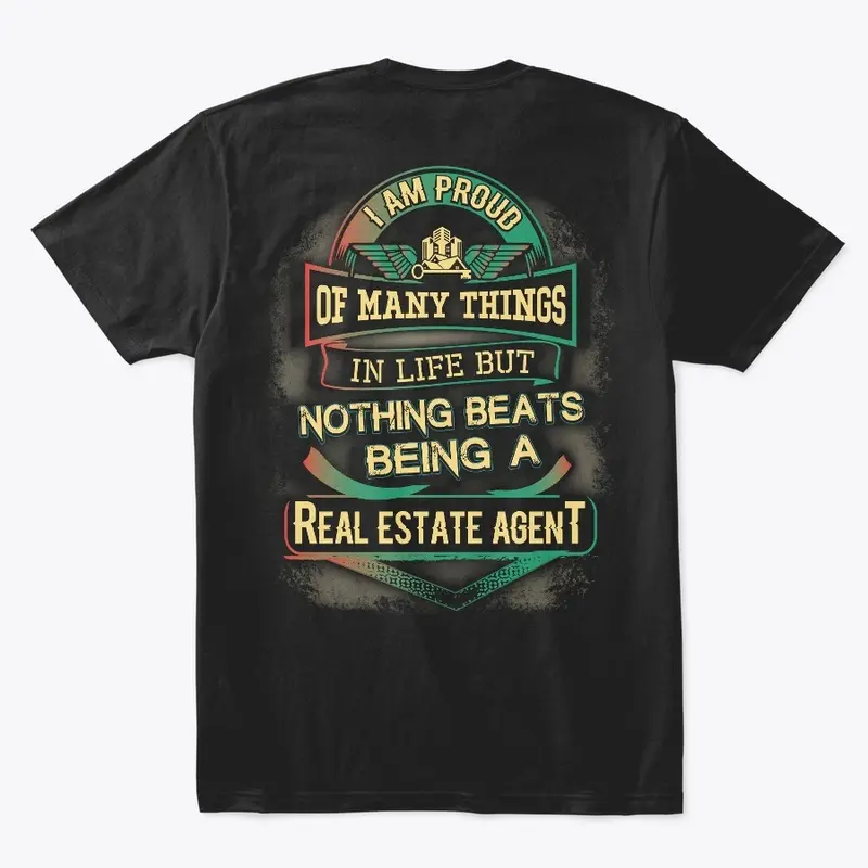 Proud Real Estate Agent Shirt 