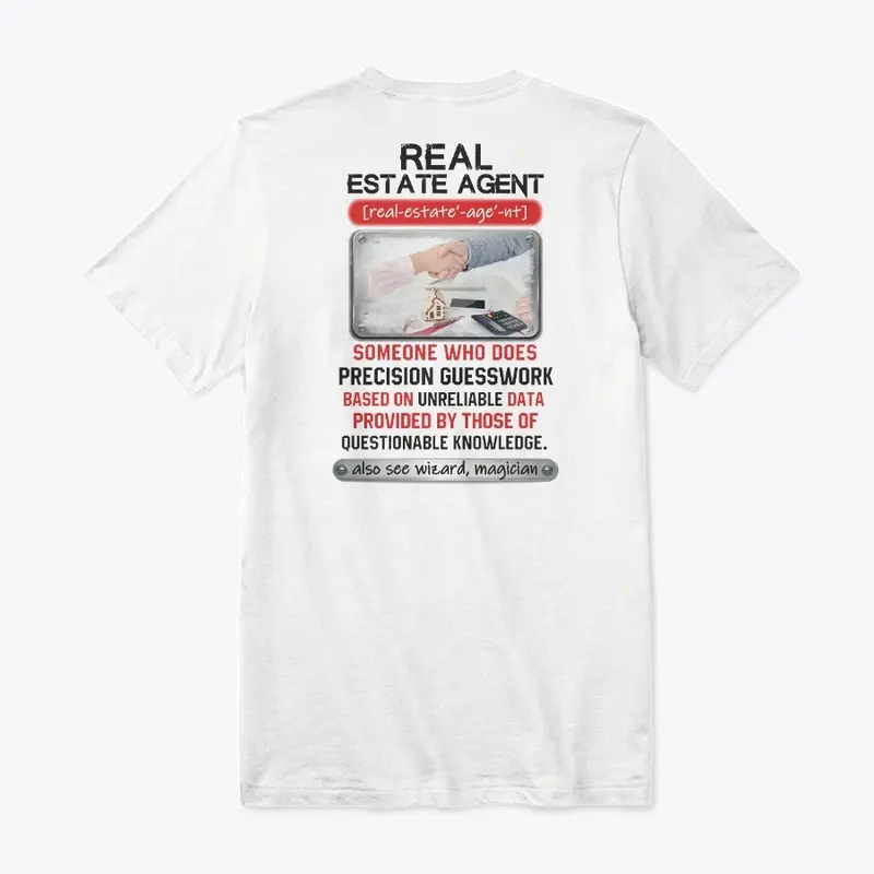 Real Estate Agent Wizard Shirt 