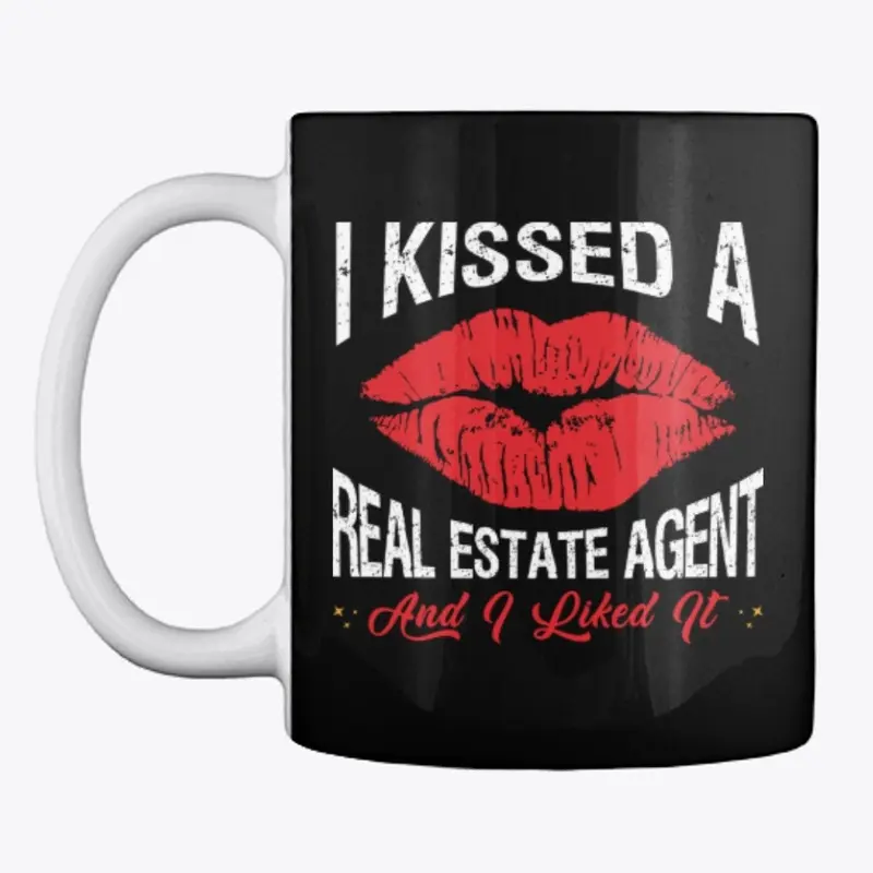 I Kissed A Real Estate Agent Face Mask